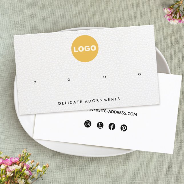 Vier 4-Loch-Logokombination Visitenkarte (Von Creator hochgeladen)