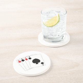 Vier-Aces-Design Getränkeuntersetzer