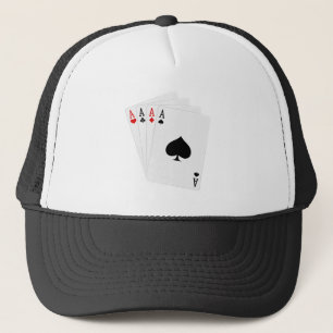 Vier-Aces-Hat Truckerkappe