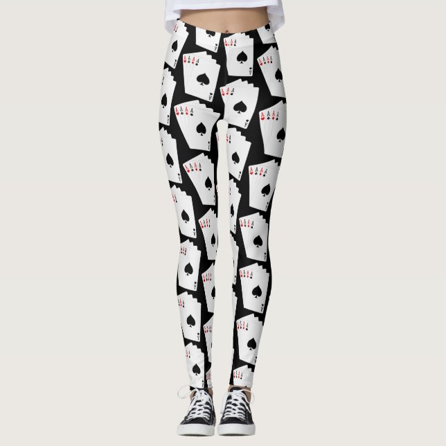 Vier Aces Leggings (Vorderseite)
