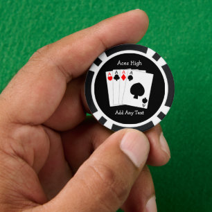 Vier Aces Pokerchips