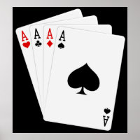 Vier-Aces-Poster