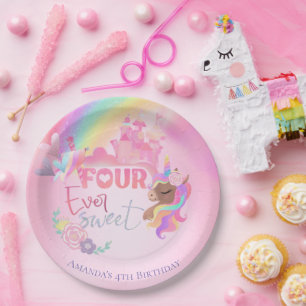 vier allerneueste Teller