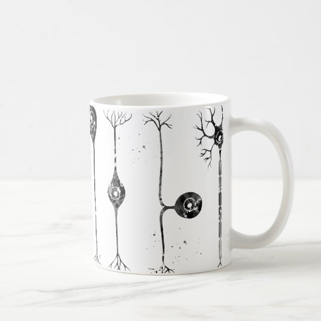 Vier Arten von Neuronen Kaffeetasse (Rechts)