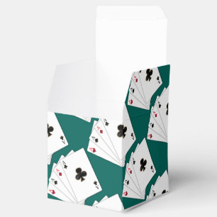 Vier Asse Kartenspiel Pattern Cube Fevor Box Geschenkschachtel