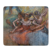 Vier Ballerinas auf Bühne (Ballett) (von Edgar Deg