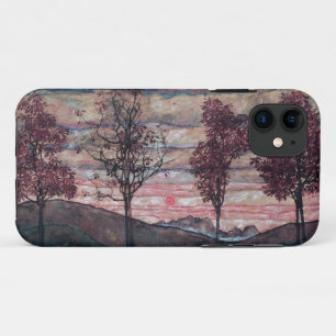 Vier Bäume, die von Egon Schiele gemalt wurden Case-Mate iPhone Hülle