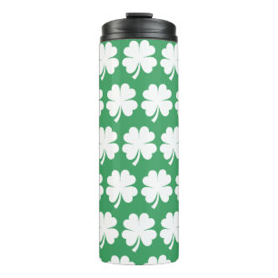 Vier-Blatt-Glücksklee St. Patrick's Day Thermosbecher