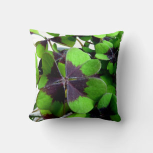 Vier-Blatt-Klee-Kissenbezug Shamrock St. Patrick’s Kissen