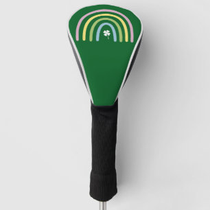Vier-Blatt-Kleeblatt-Regenbogen St. Patrick's Day  Golf Headcover