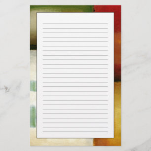 Vier bunte Rechtecke durch Chariklia Zarris Briefpapier