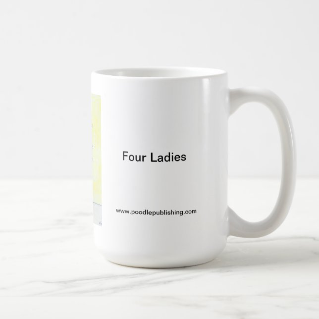 Vier Damen Tasse (Rechts)
