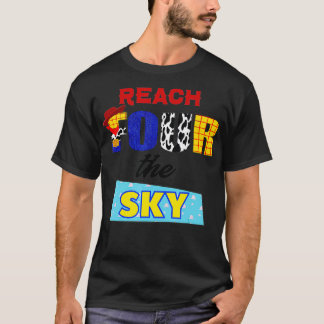 Vier der Sky 4. Geburtstag Toy Lover Cowboy B T-Shirt