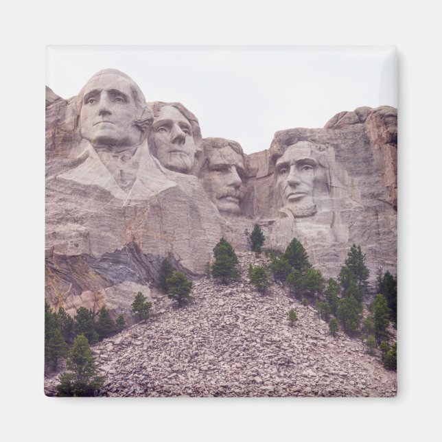 Vier des Mount Rushmore Magnet (Vorne)