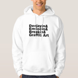 Vier Elemente des angesagten Hopfens Hoodie