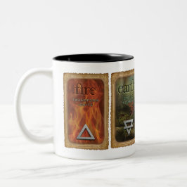 Vier Elemente - Kaffeetasse