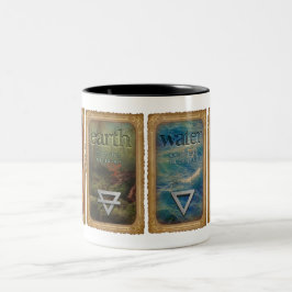 Vier Elemente - Kaffeetasse