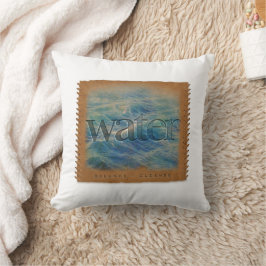 Vier Elemente - Wasser - Kissen
