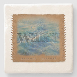 Vier Elemente - Wasser - Untersetzer