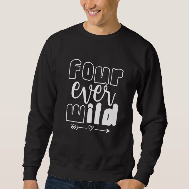 Vier Ever Wild Sweatshirt (Vorderseite)