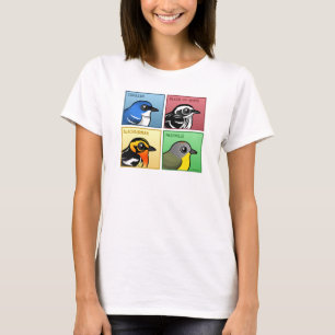 Vier Farb-Warblers T-Shirt
