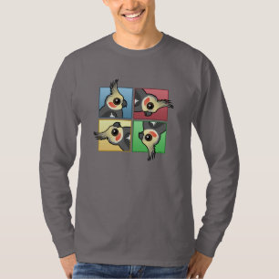 Vier FarbCockatiel T-Shirt