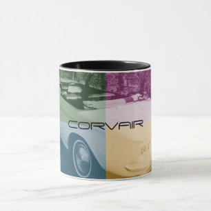Vier Farbe Corvair 1965 - 1970 Tasse