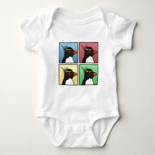 Vier Farbe Rockhopper Baby Strampler