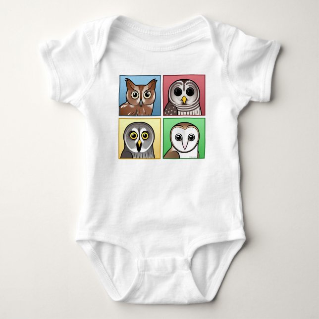 Vier Farbeulen (Pastell) T-Shirt (Vorderseite)