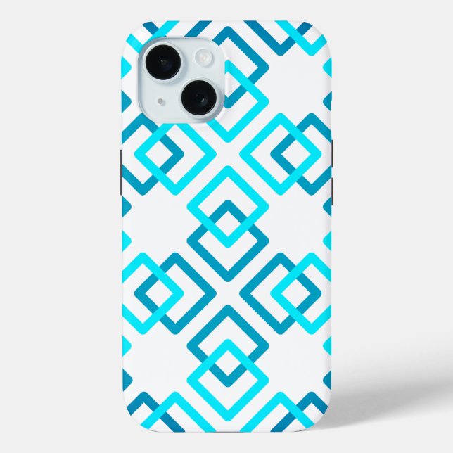 Vier Farbquadrate Case-Mate iPhone Hülle (Rückseite)