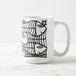 Vier Fische Tasse