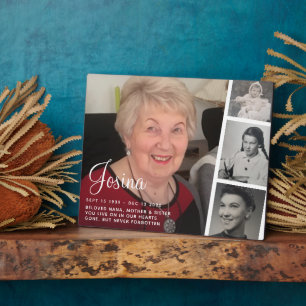 Vier-Foto-Gedenkstätte Fotoplatte