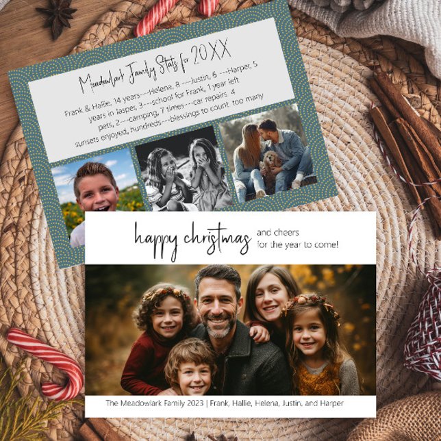 Vier Foto-Karte zum Glück Weihnachten (Von Creator hochgeladen)