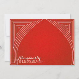 Vier-Foto-Star-Dome-Overlay-Karte Feiertagskarte