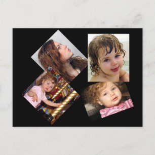 Vier Fotomaterial Postkarte