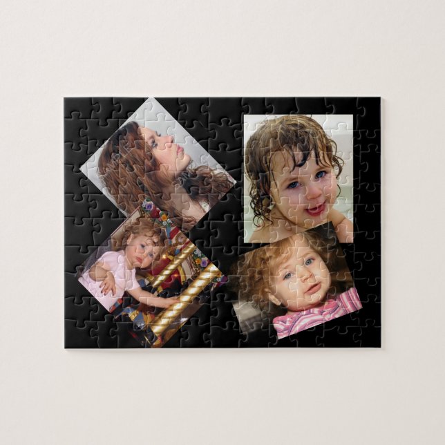Vier Fotomaterial Puzzle (Horizontal)