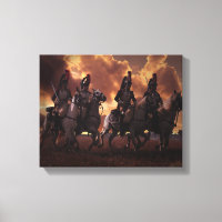 Vier französische Cuirassis