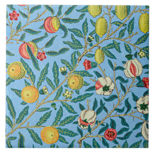 Vier Früchte von William Morris Fliese