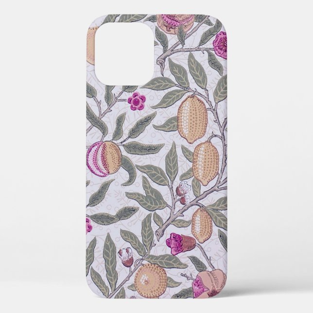 Vier Früchte, William Morris Case-Mate iPhone Hülle (Rückseite)