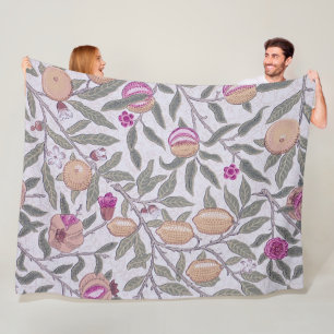 Vier Früchte, William Morris Fleecedecke