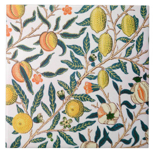 Vier Früchte, William Morris Fliese