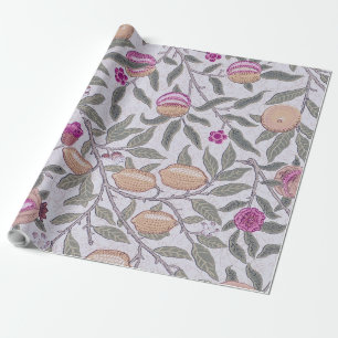 Vier Früchte, William Morris Geschenkpapier