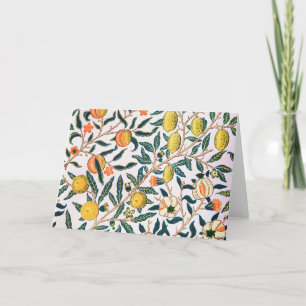 Vier Früchte, William Morris Karte