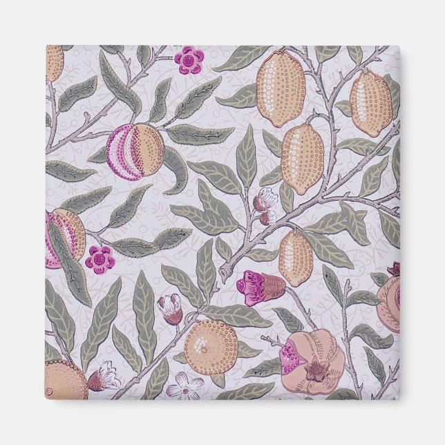 Vier Früchte, William Morris Magnet (Vorne)