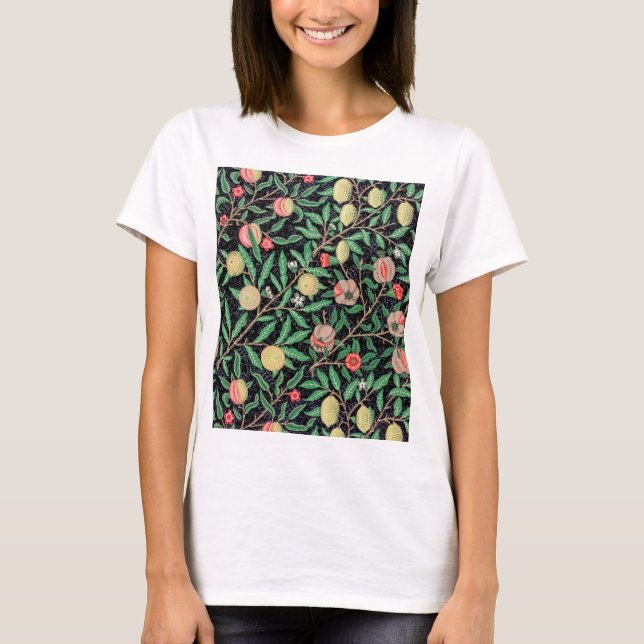 Vier Früchte, William Morris T-Shirt (Vorderseite)
