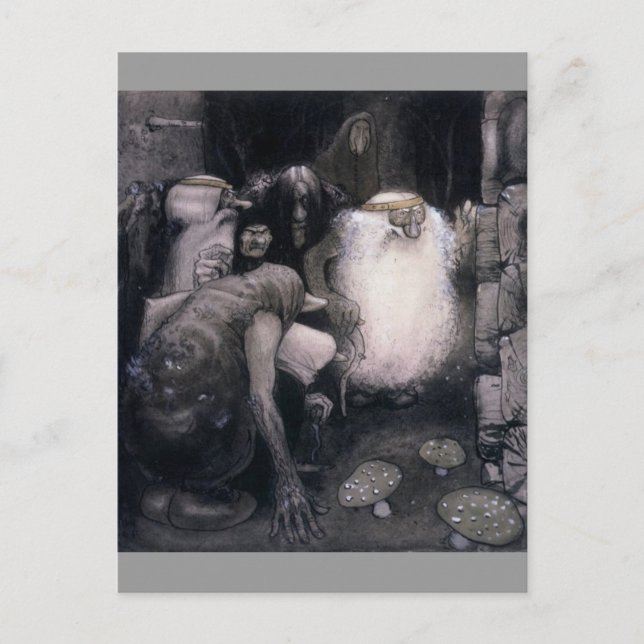 Vier große Rollen Postkarte (Vorderseite)