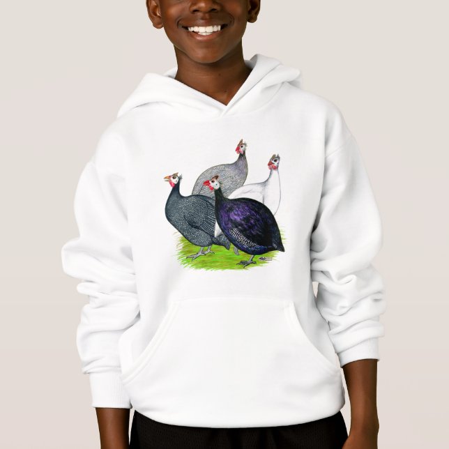 Vier Guinea Hoodie (Vorderseite)