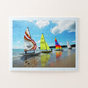 Vier Hobie Boote Puzzle