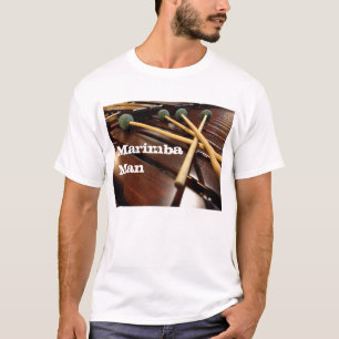 Vier Holzhammermarimba-Mann T-Shirt