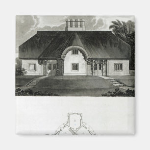 Vier Hütten, 1818 Magnet